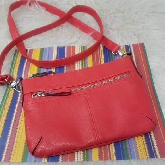 Merona Faux Leather Crossbody Bag - Picture 2 of 8